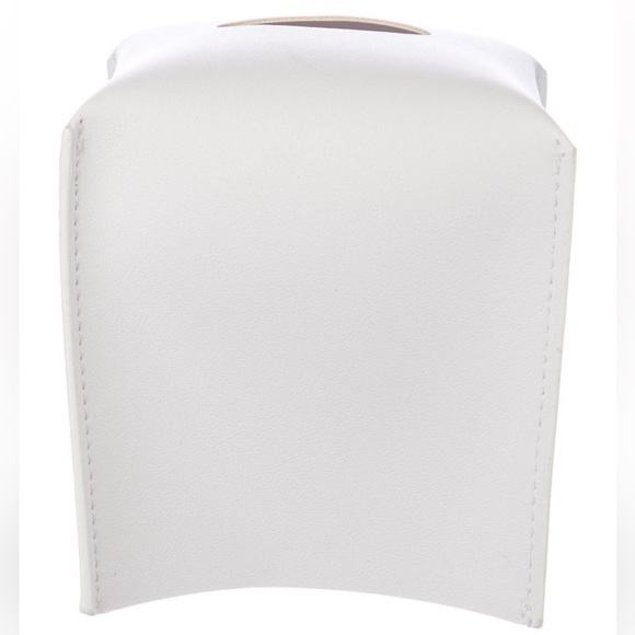 Nicole Sassaman Leather Tissue Box Cover - Picture 1 of 5